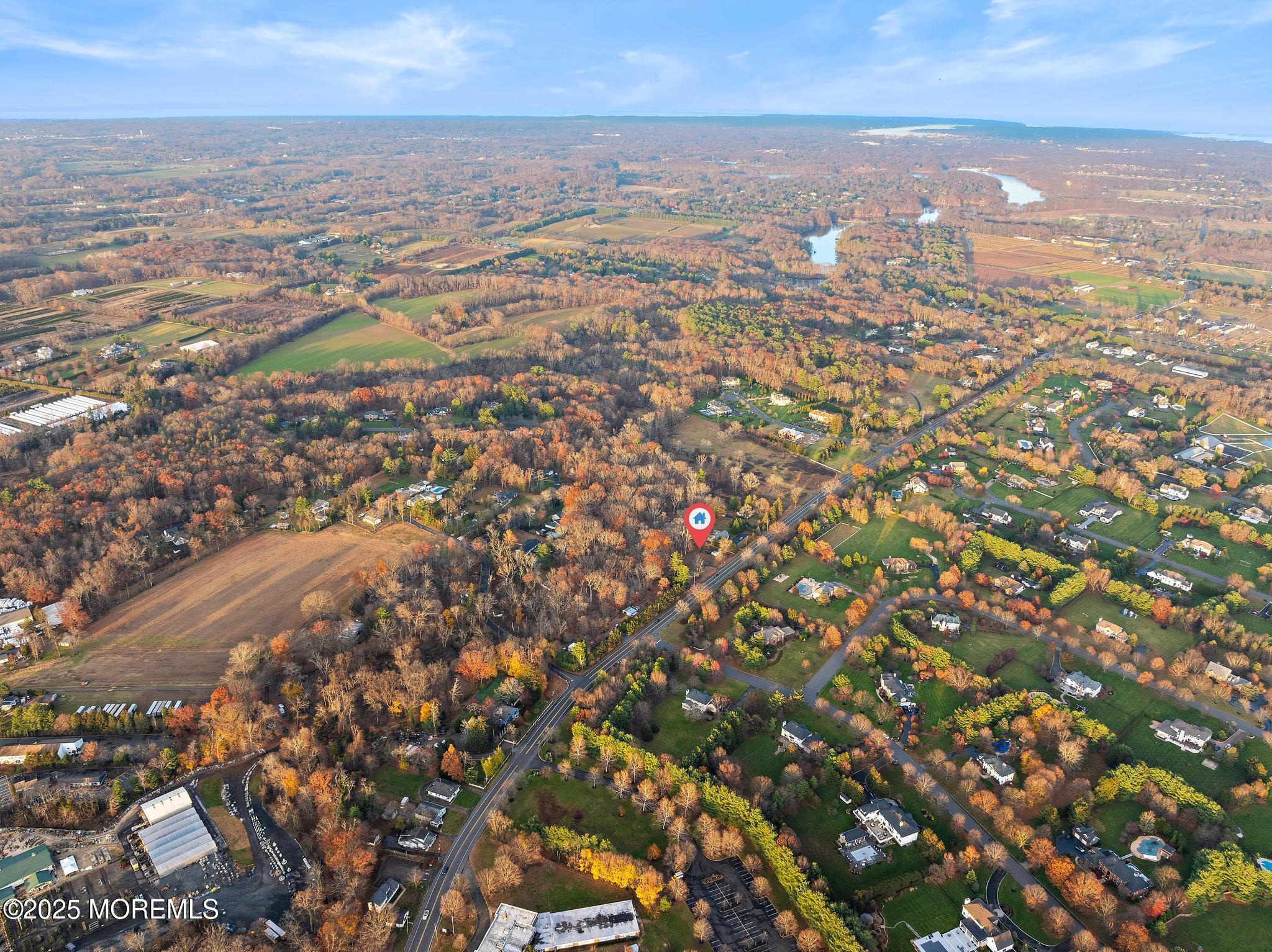 233-237 County Road 537 Colts Neck, NJ 07722 - Photo 7 of 7 an aerial view of residential houses with outdoor space