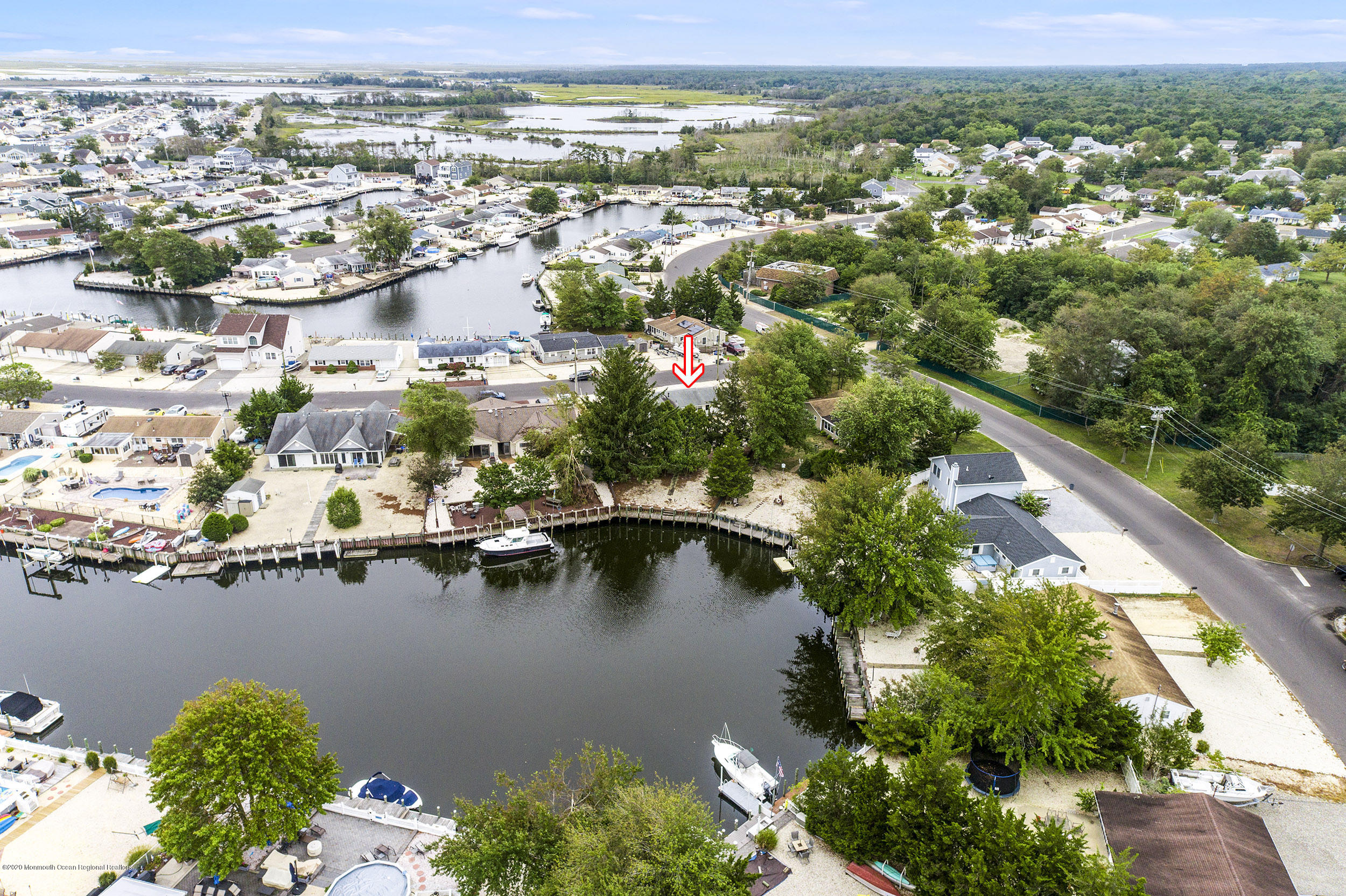 201 Maplewood Road Barnegat, NJ 08005 - Photo 3 of 21 201 Maplewood Lagoon View Aerial