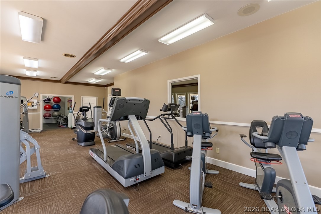100 Osage Hills Road, Unit 504 Lake Ozark, MO 65049 - Photo 45 of 55 Fitness center in clubhouse