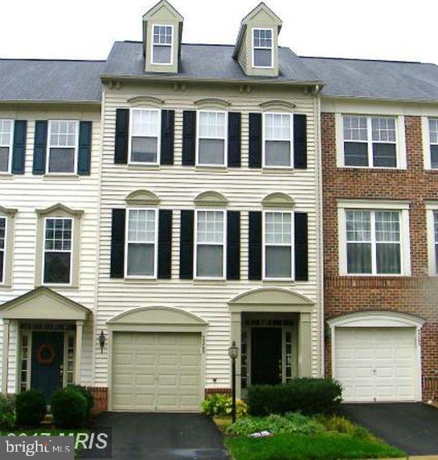 a front view of a residential apartment building