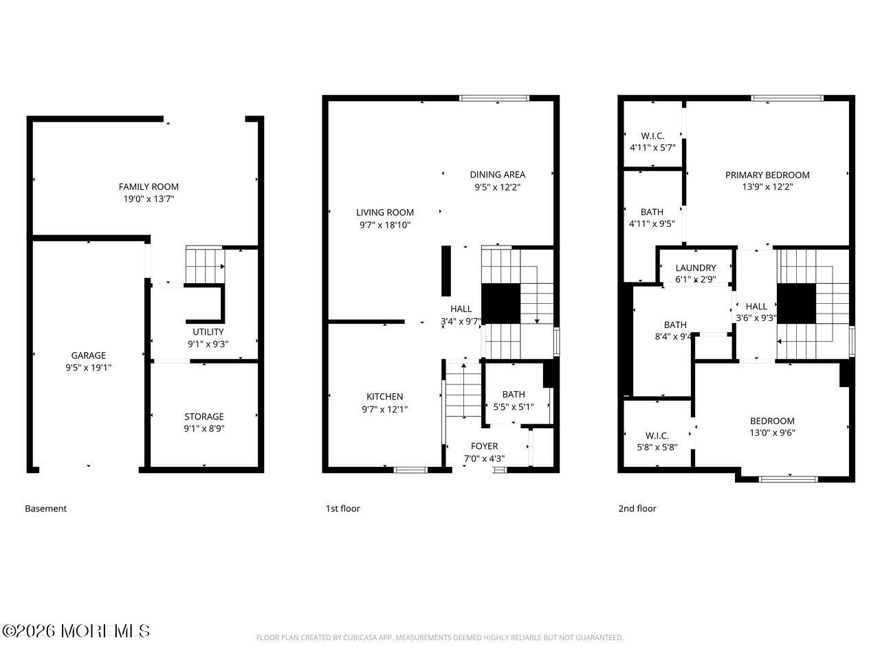 608 Alpine Trail Neptune Township, NJ 07753 - Photo 21 of 27 a picture of a floor plan