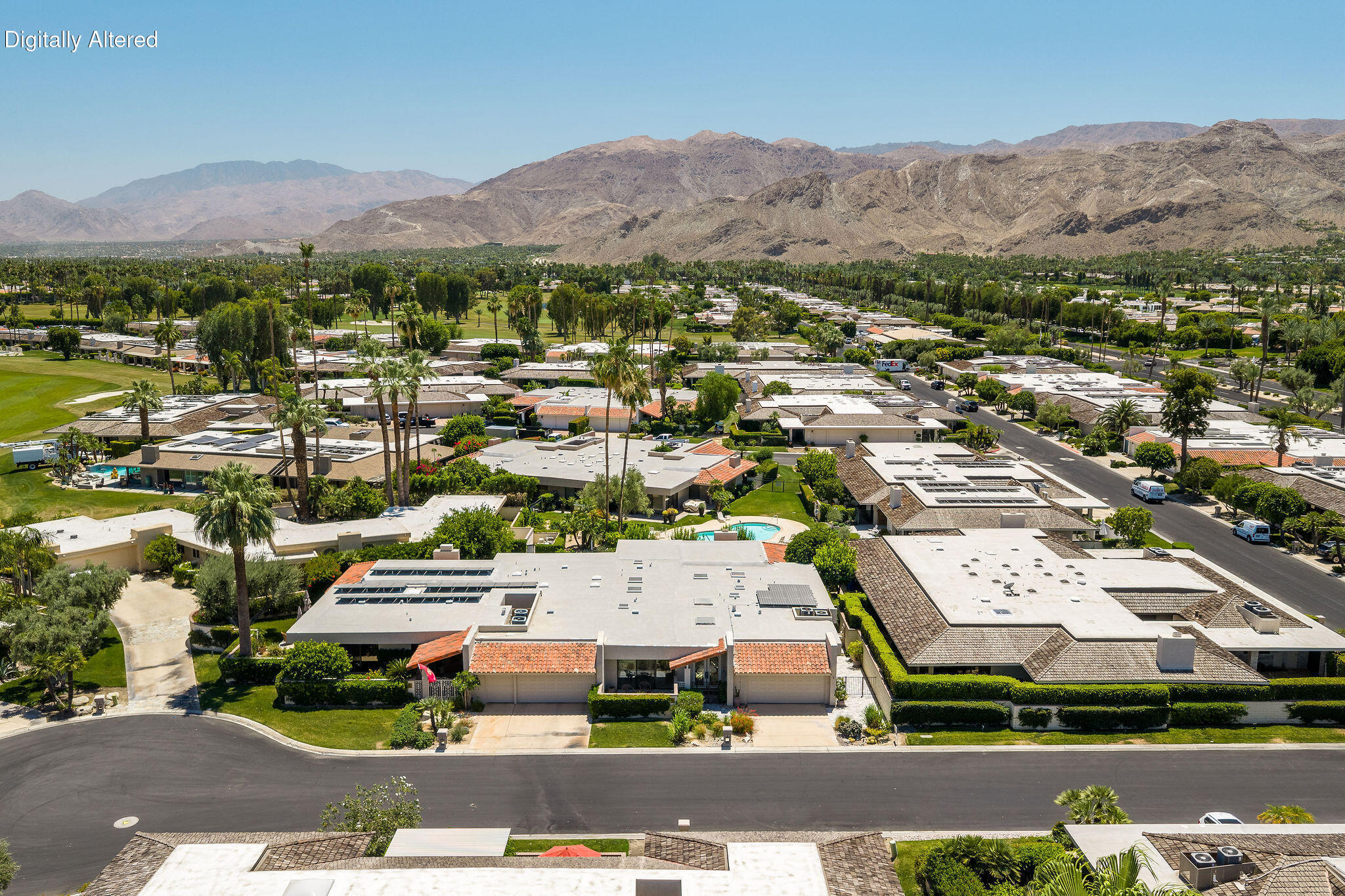 1 Temple Court Rancho Mirage, CA 92270 - Photo 50 of 50 Aerial View
