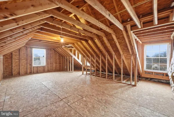 a view of wooden floor with a lake