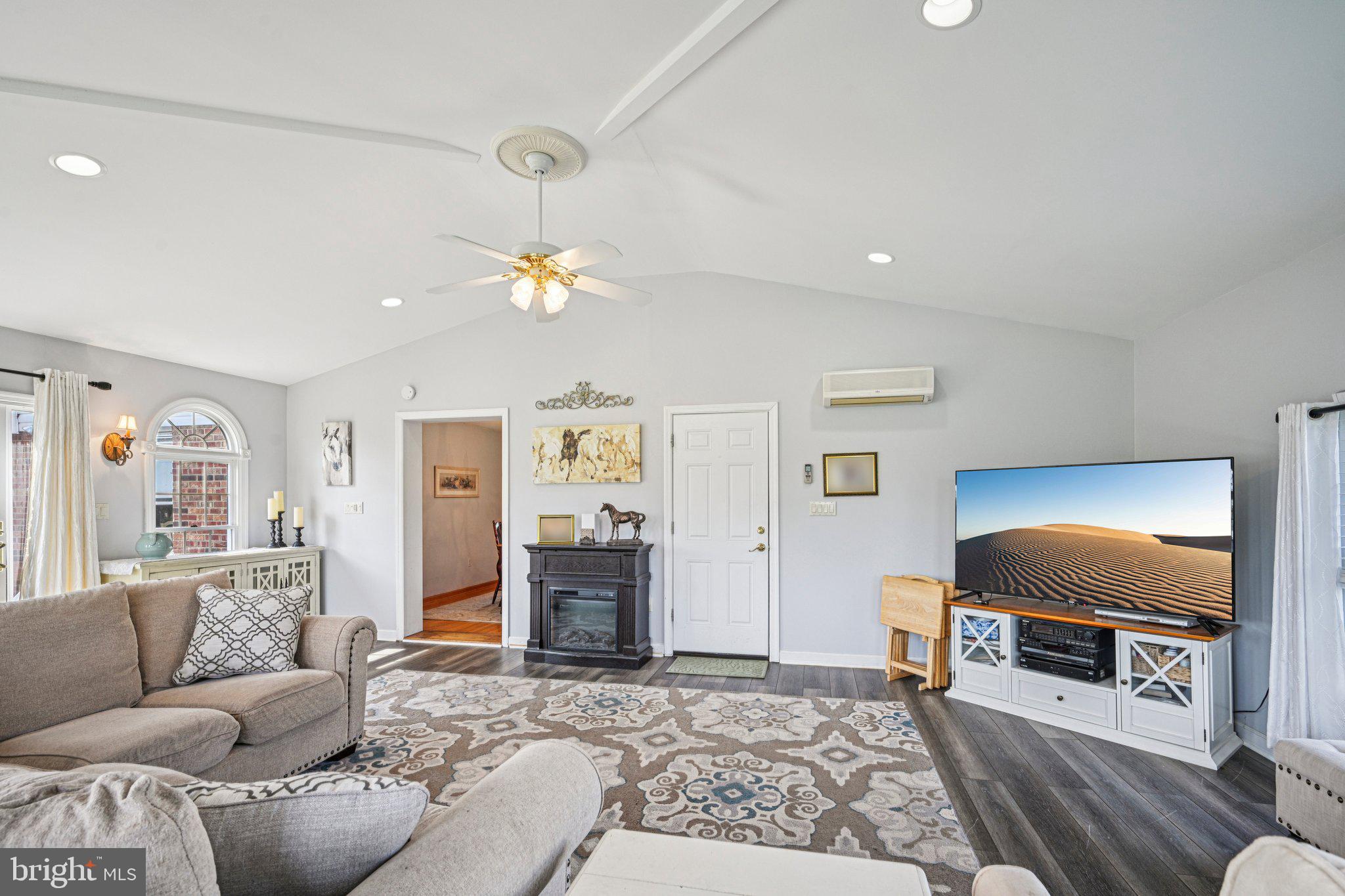25618 Mt Pleasant Road Columbus, NJ 08022 - Photo 12 of 61 a living room with furniture and a flat screen tv
