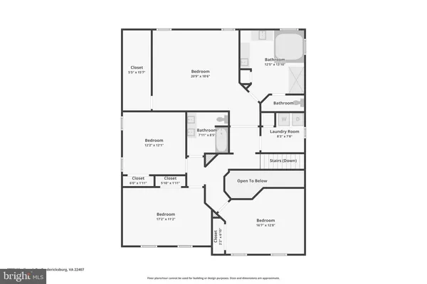 $615,000 | 5225 Windbreak Drive, Fredericksburg, VA 22407
