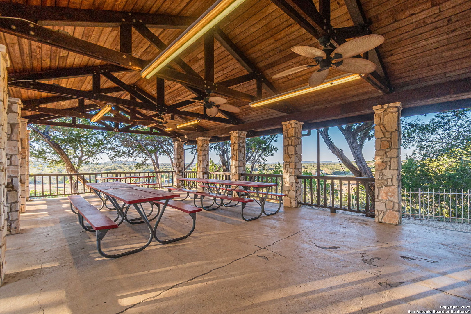 249 Lakeridge Loop Lakehills, TX 78063 - Photo 43 of 50 a view of a chairs and table in the patio