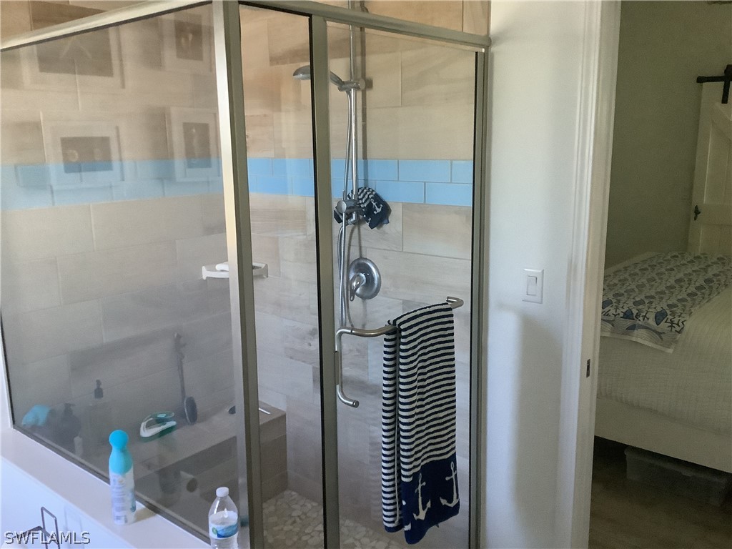 2642 York Road St. James City, FL 33956 - Photo 7 of 14 a bathroom with a shower
