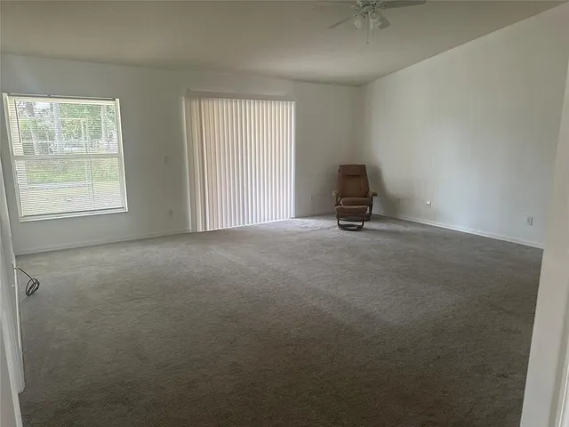 a view of a porch with a yard