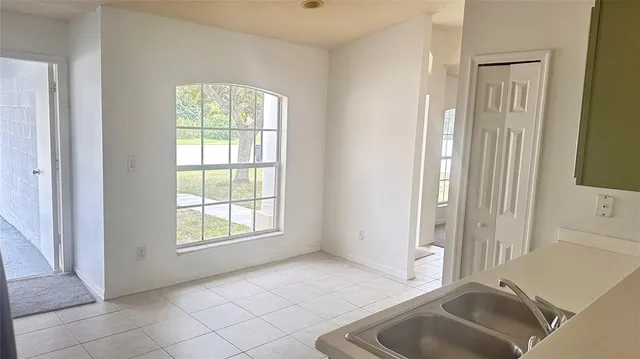 a view of empty room