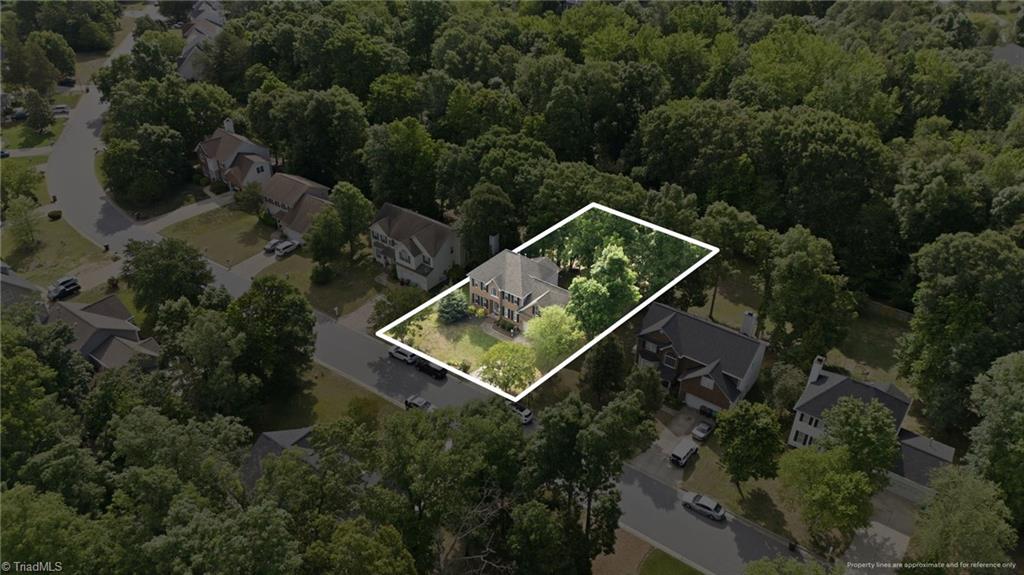 1914 Treyburn Lane High Point, NC 27265 - Photo 15 of 48 Overview of the home (buyer to verify property lines)