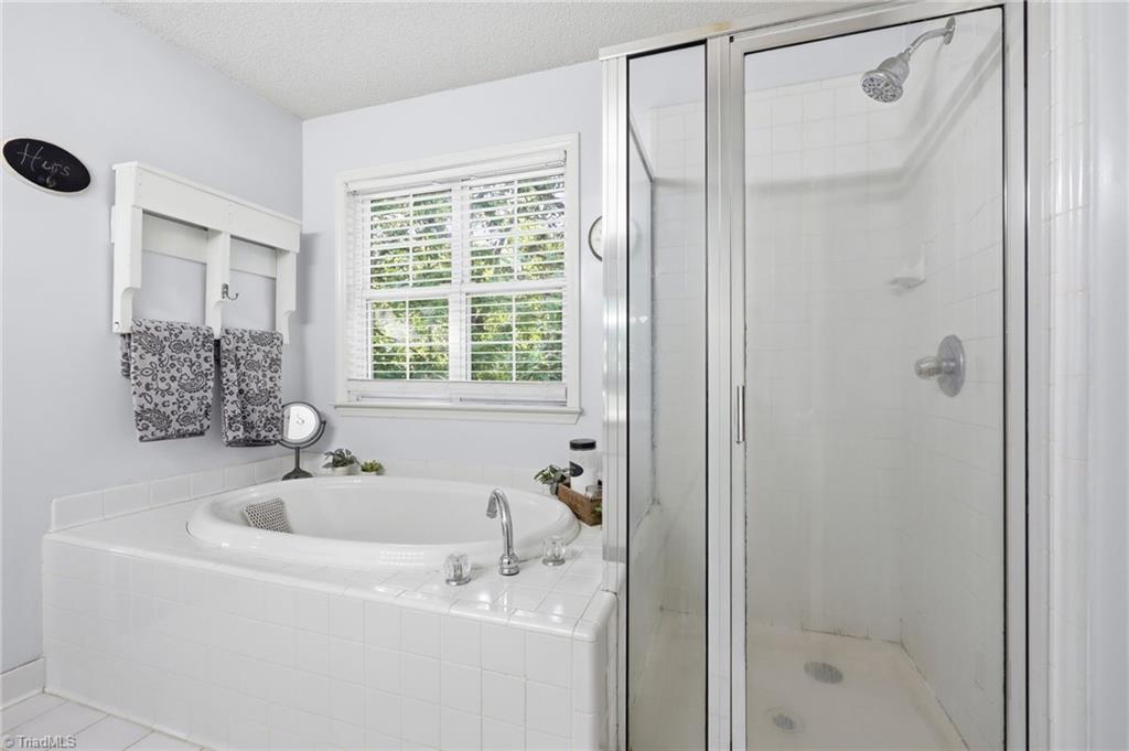1914 Treyburn Lane High Point, NC 27265 - Photo 29 of 48 Primary Bath with Garden tub and separate shower