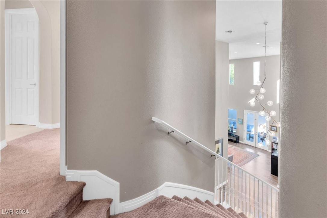 11348 La Madre Ridge Drive Las Vegas, NV 89135 - Photo 27 of 75 Grand formal entry leading to 3 ensuite bedrooms and loft upstairs.