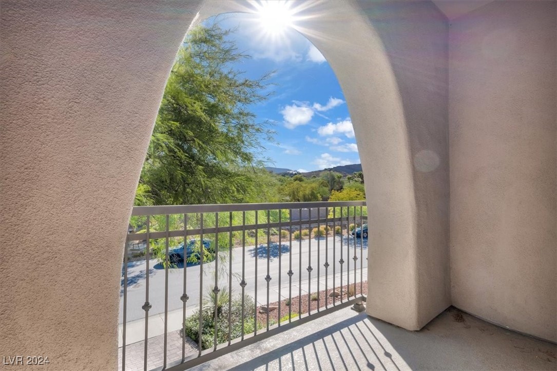 11348 La Madre Ridge Drive Las Vegas, NV 89135 - Photo 50 of 75 Balcony from bedroom.