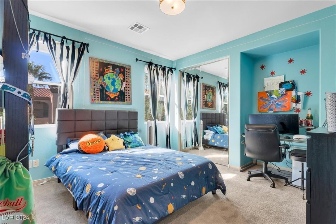 11348 La Madre Ridge Drive Las Vegas, NV 89135 - Photo 51 of 75 Bedroom with ensuite bathroom.