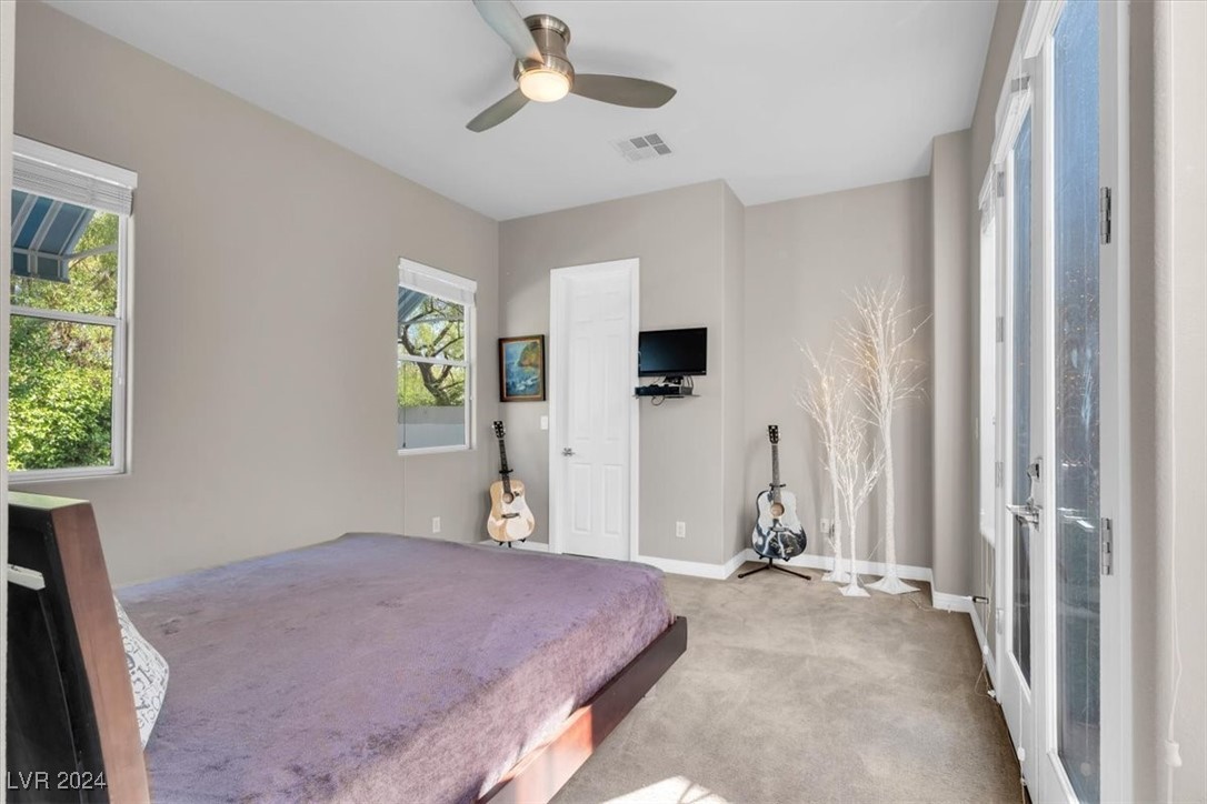 11348 La Madre Ridge Drive Las Vegas, NV 89135 - Photo 55 of 75 First Floor Casita w/ ensuite bathroom, walk in closet, private entry, and accessible to main house.