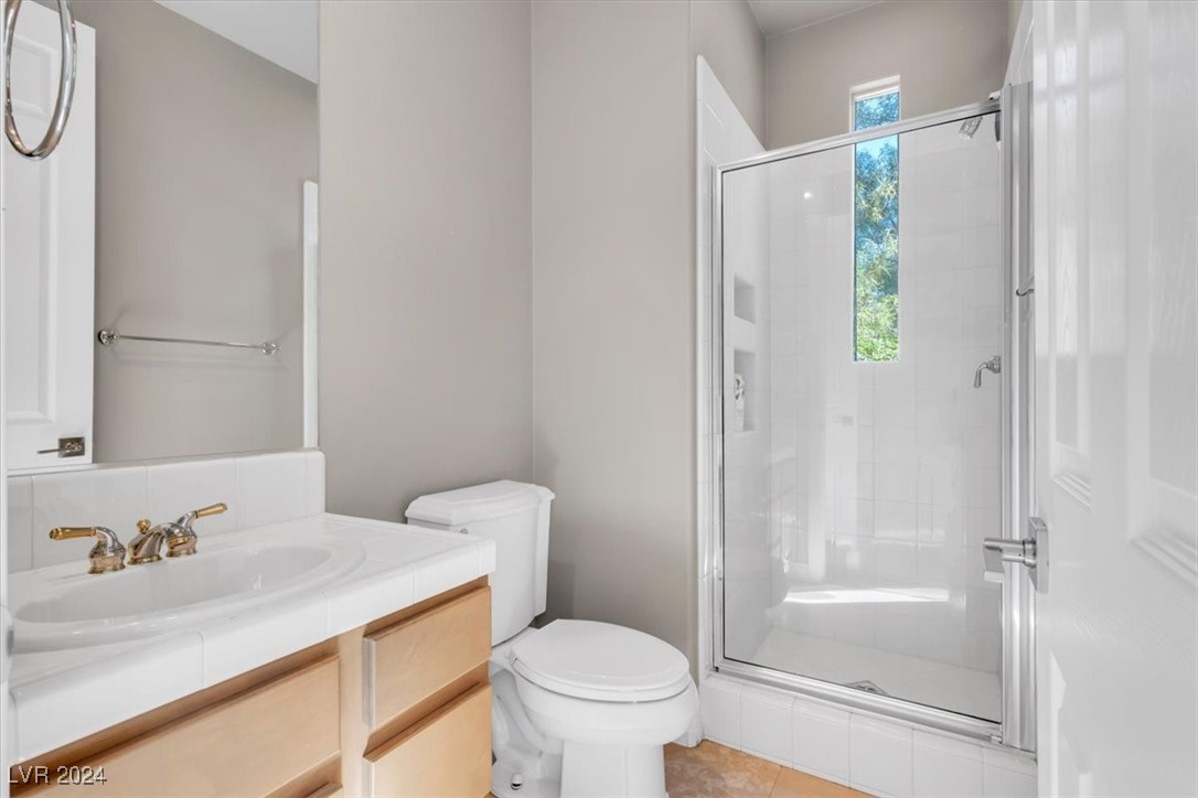 11348 La Madre Ridge Drive Las Vegas, NV 89135 - Photo 56 of 75 Ensuite bathroom from casita bedroom.