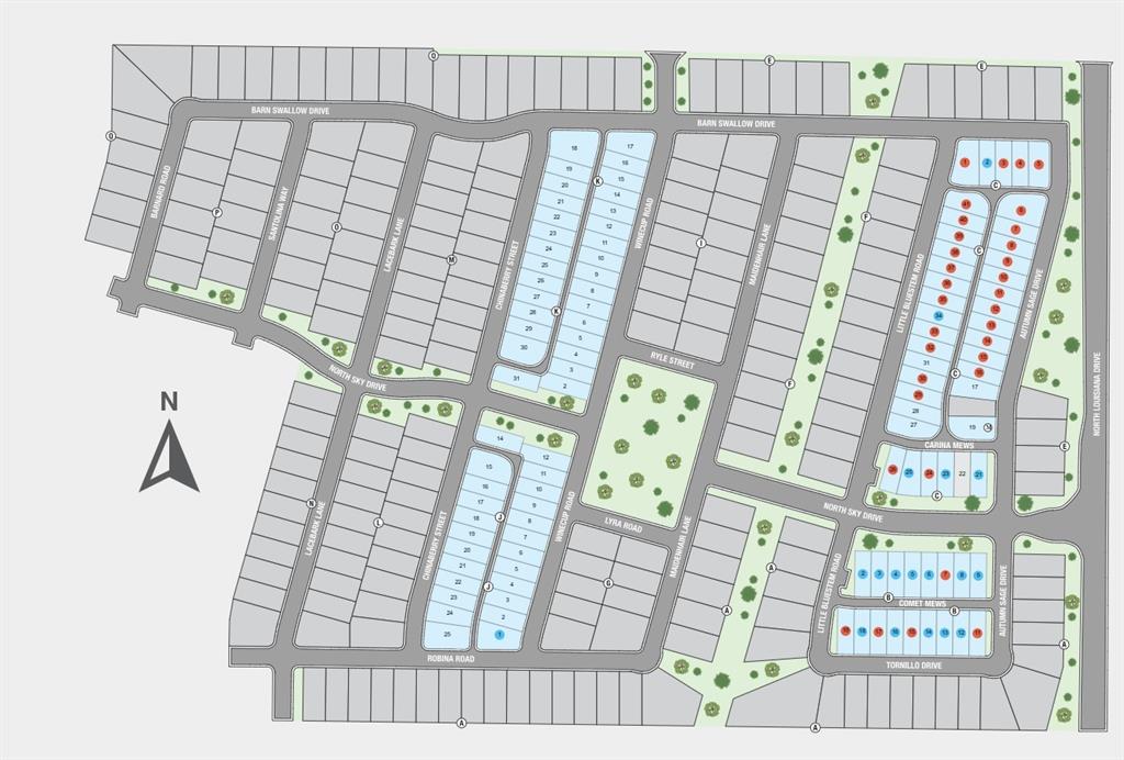 3309 Little Bluestem Road Celina, TX 75009 - Photo 34 of 40 Site Map