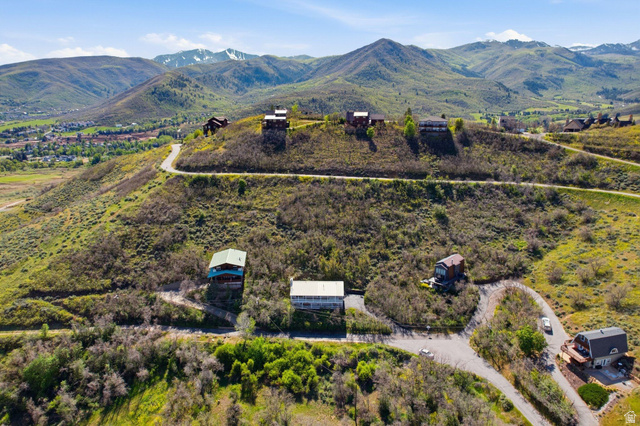 380 Luzern Road Midway, UT 84049 - Photo 65 of 74 Mountainous landscape featuring multiple properties nestled into the hillsides