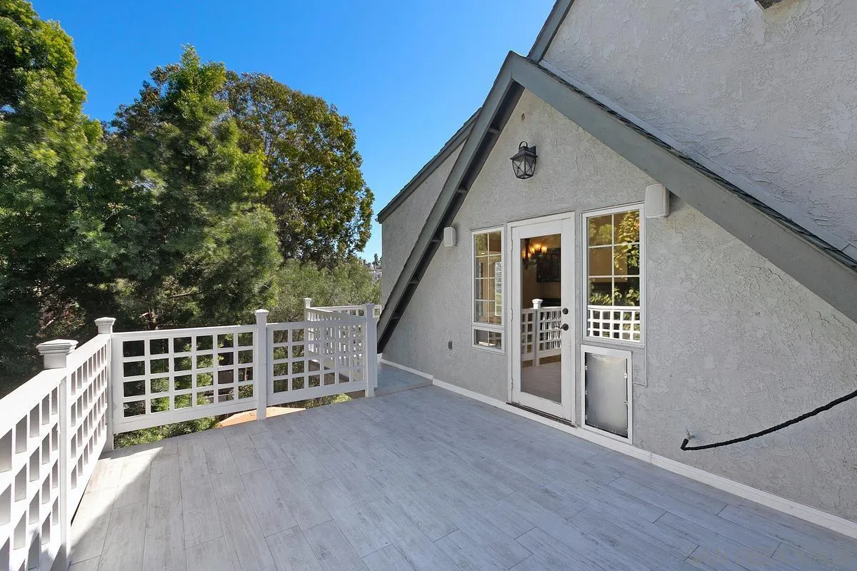 3919 Pringle Street San Diego, CA 92103 - Photo 16 of 37 a view of outdoor space and deck