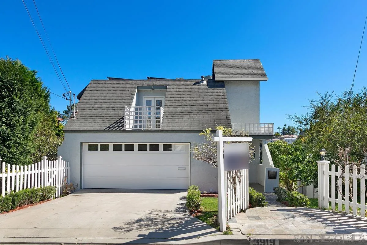 3919 Pringle Street San Diego, CA 92103 - Photo 35 of 37 a front view of a house