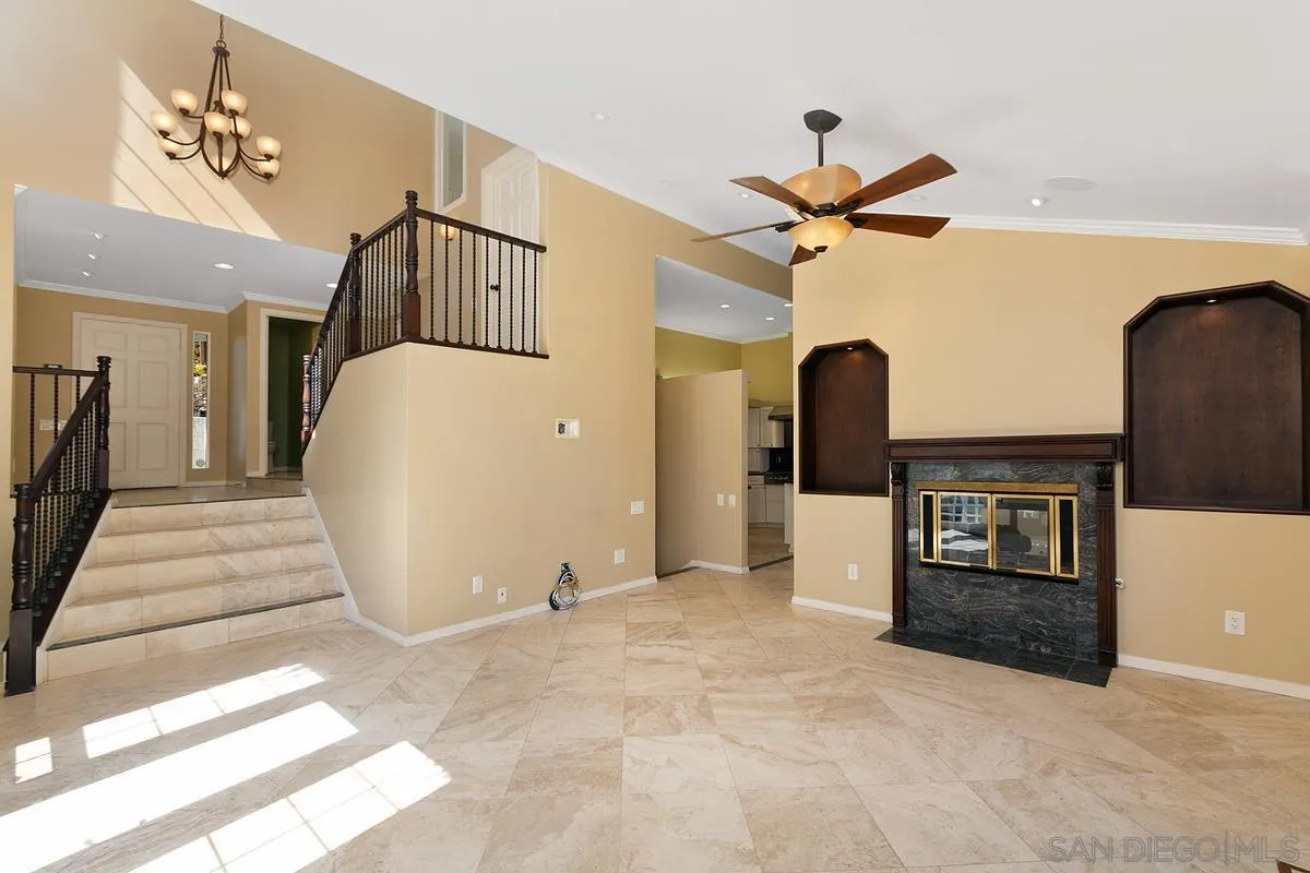 3919 Pringle Street San Diego, CA 92103 - Photo 9 of 37 a view of a livingroom with a ceiling fan