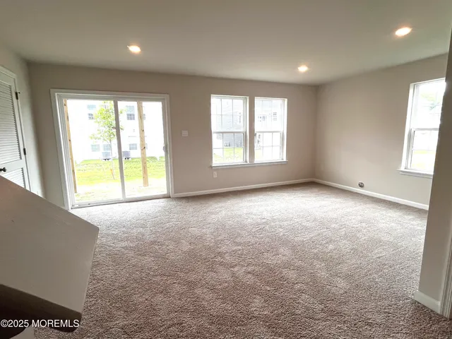 a view of a swimming pool with a ocean view