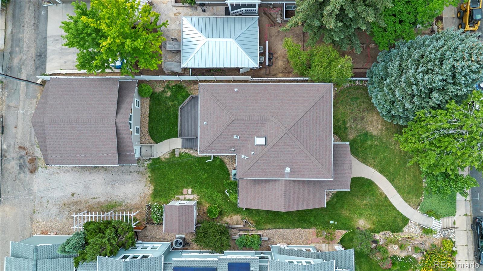 3056 8th Street Boulder, CO 80304 - Photo 36 of 45 an aerial view of a house