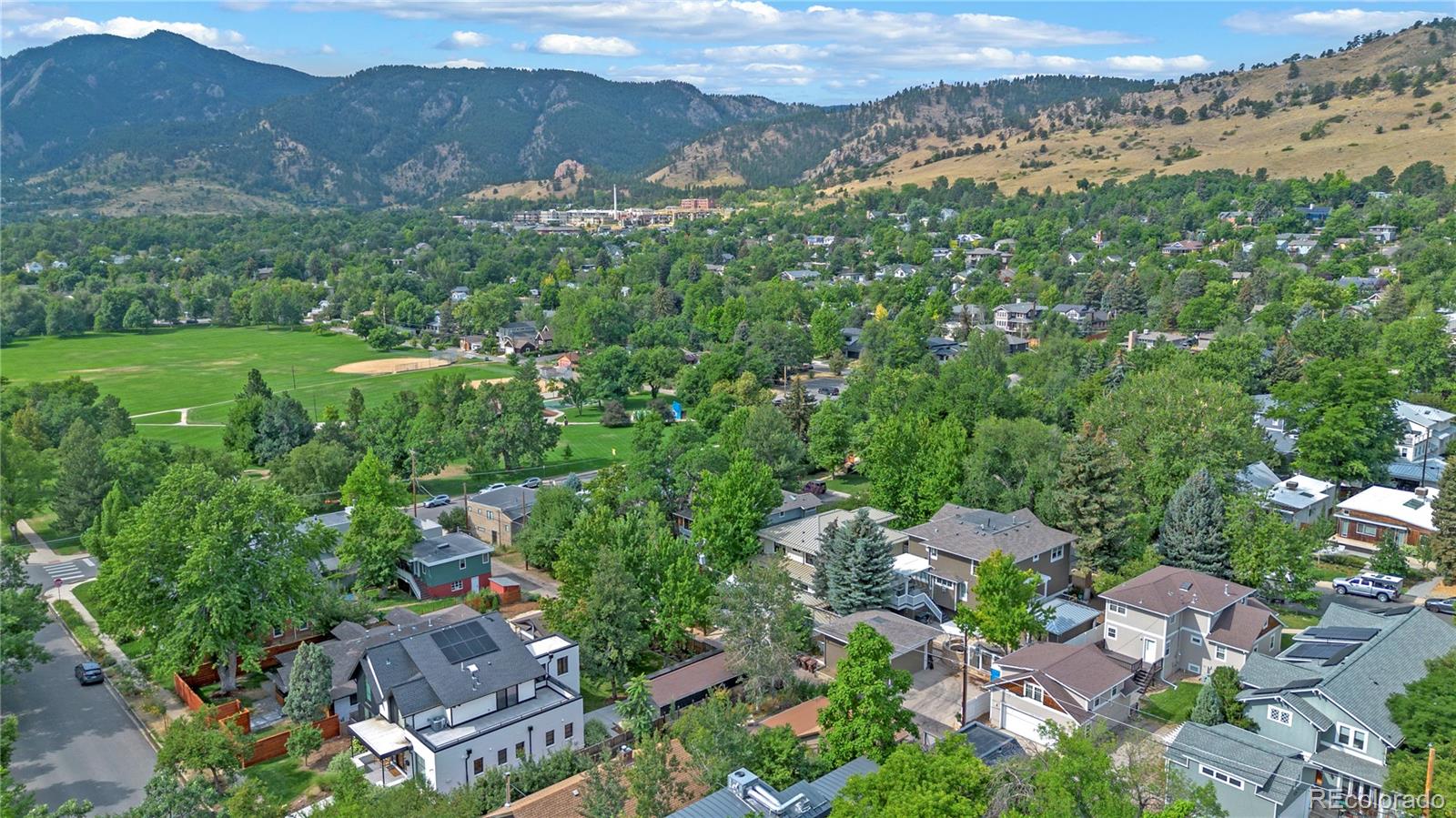 3056 8th Street Boulder, CO 80304 - Photo 38 of 45 an aerial view of multiple house