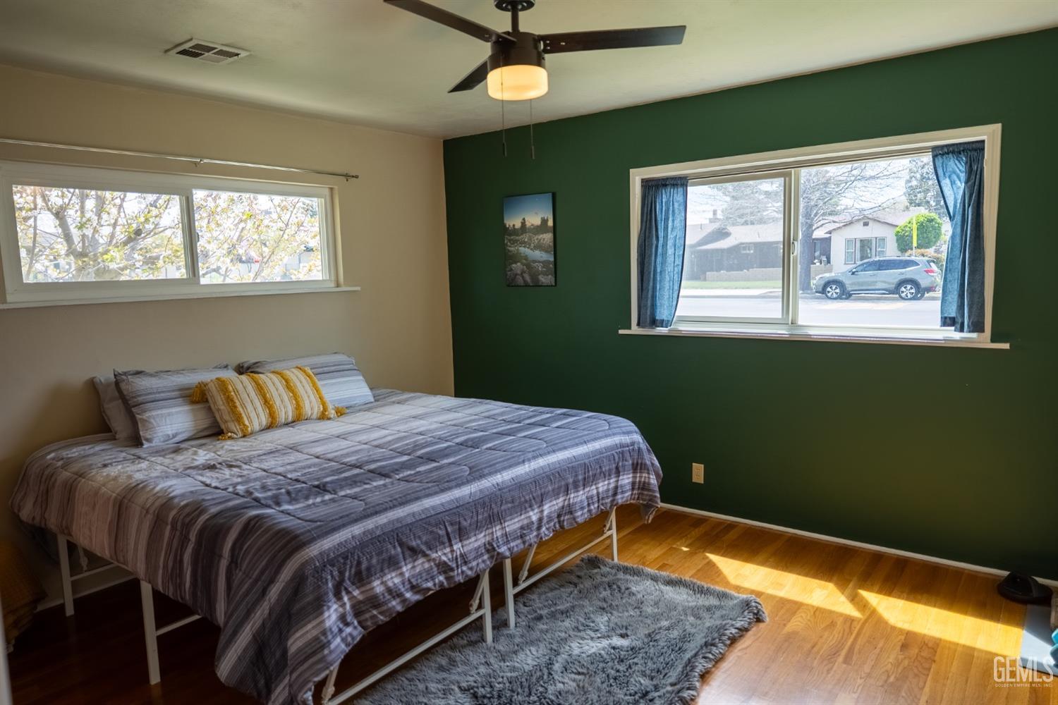 Undisclosed Address Tehachapi, CA 93561 - Photo 27 of 46 a bed sitting in a bedroom next to a window
