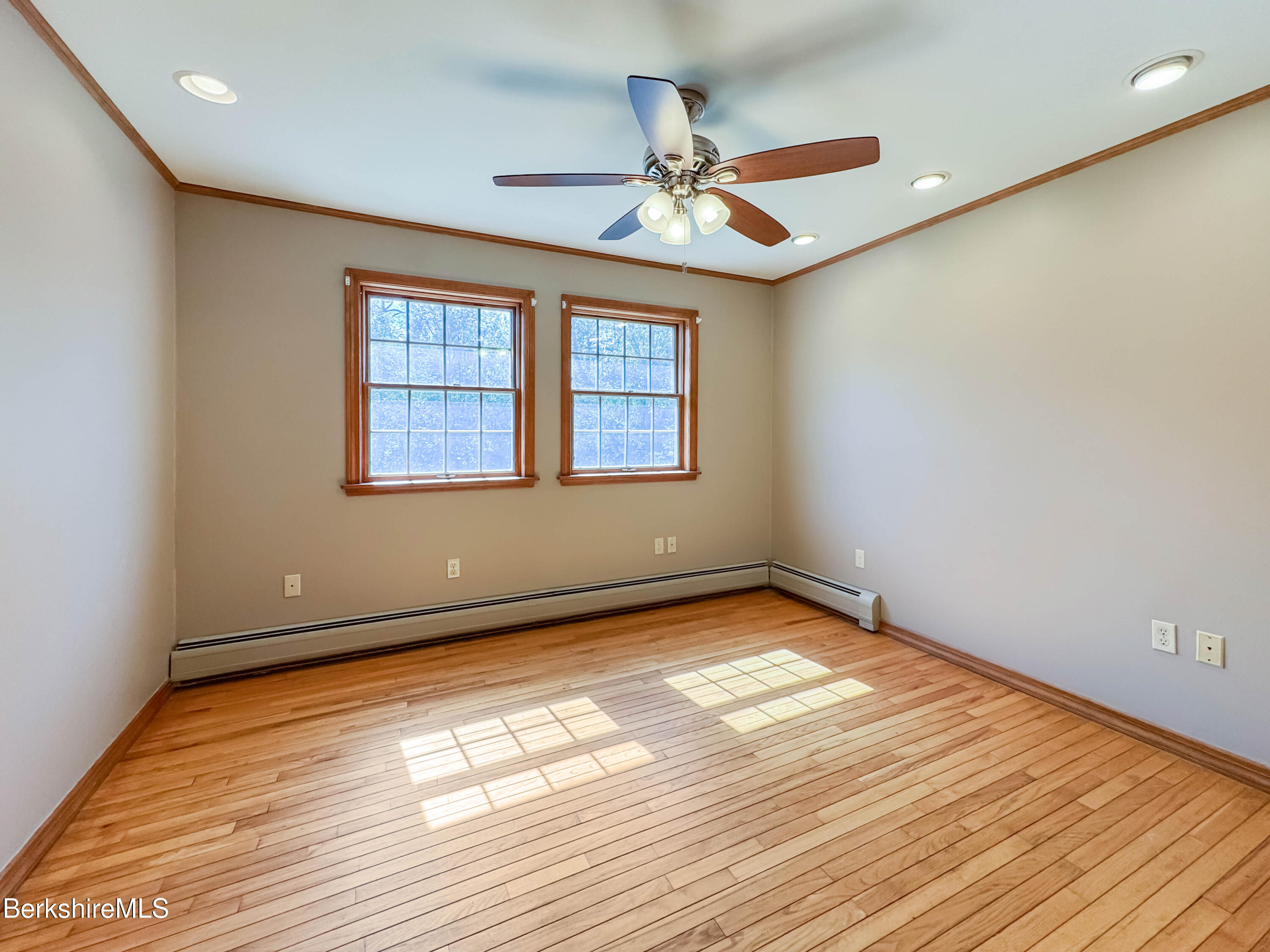 829 Main Road Savoy, MA 01256 - Photo 21 of 38 a view of an empty room with wooden floor and a window