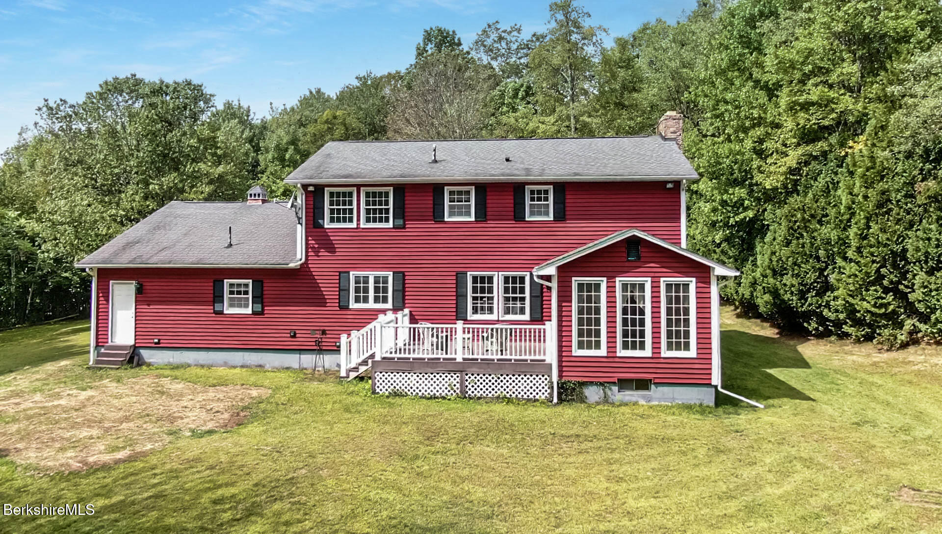 829 Main Road Savoy, MA 01256 - Photo 3 of 38 front view of a house with a yard