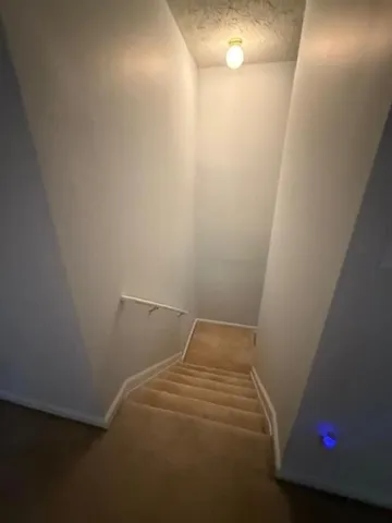 a view of a road near a lake