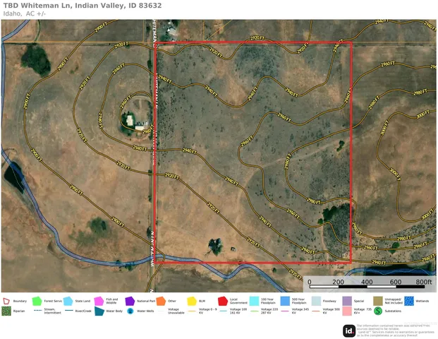 $299,000 | Tbd Whiteman Lane, Indian Valley, ID 83632