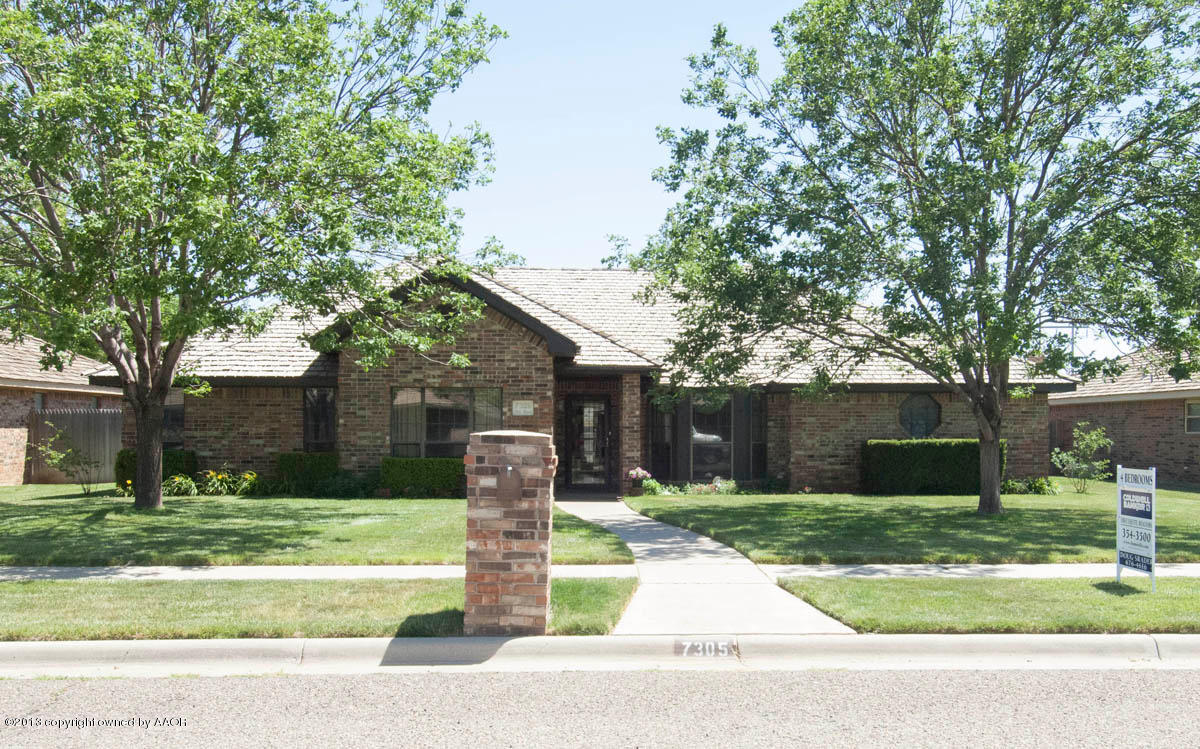 7305 Old Kent Road Amarillo, TX 79109 - Photo 1 of 48 FRONT VIEW 1