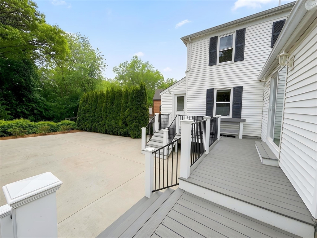 114 Curve Street Dedham, MA 02026 - Photo 25 of 27 a view of outdoor space with seating area