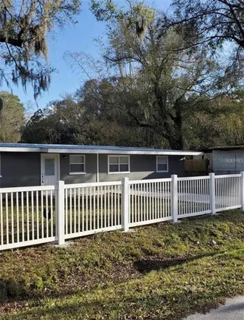 a view of a fence