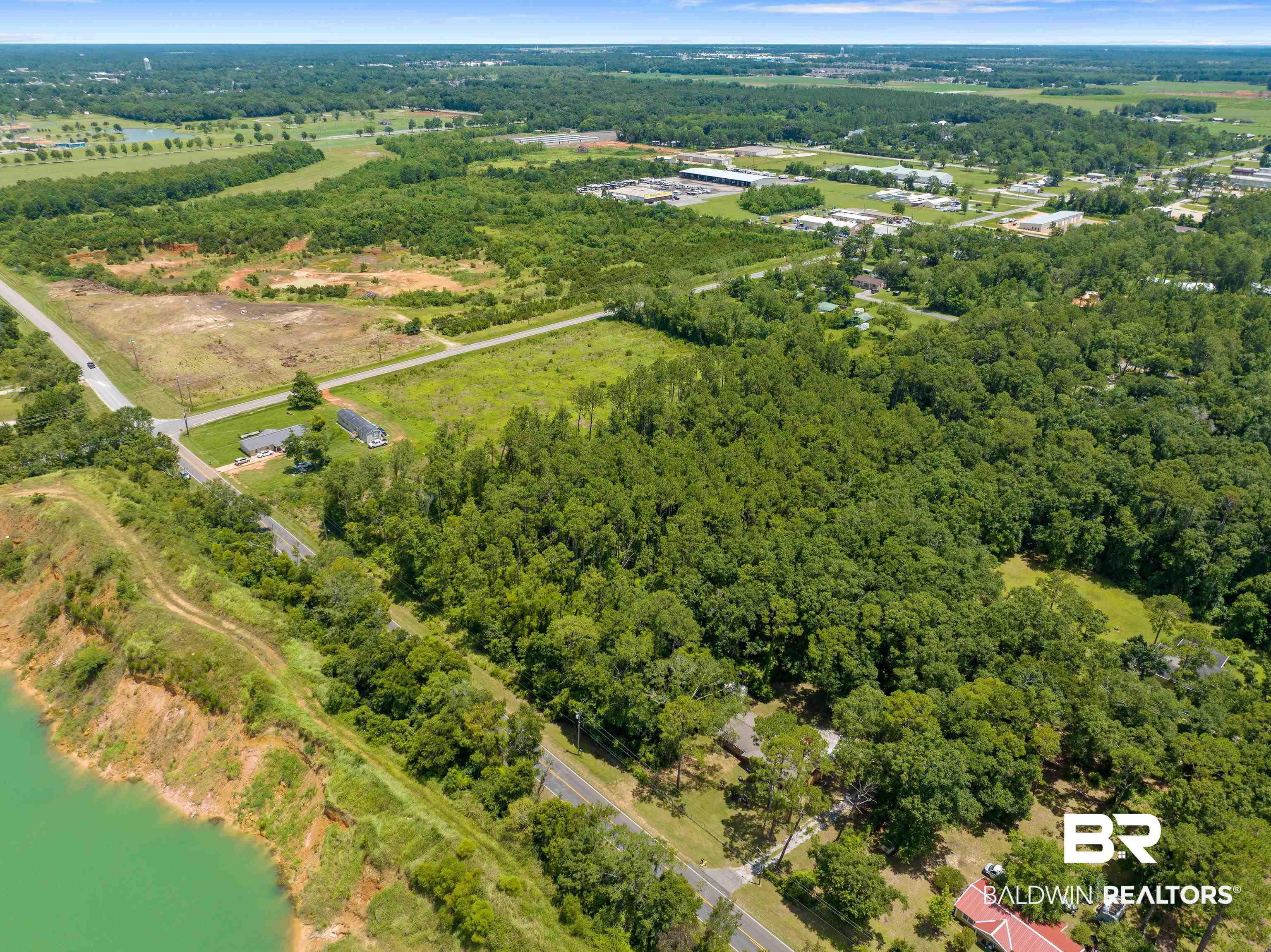 0 Breckner Road Foley, AL 36535 - Photo 10 of 12 Drone / aerial view featuring a water view