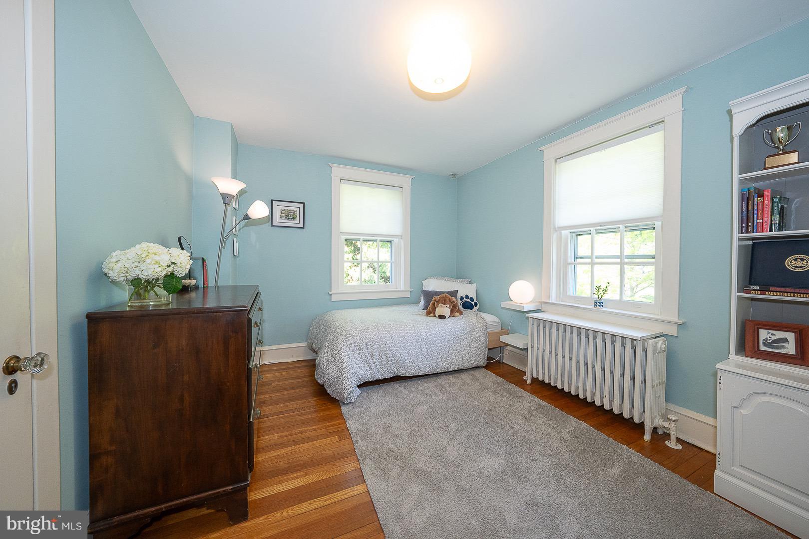 312 Windsor Avenue Wayne, PA 19087 - Photo 24 of 34 Bedroom #2 with hardwood floors