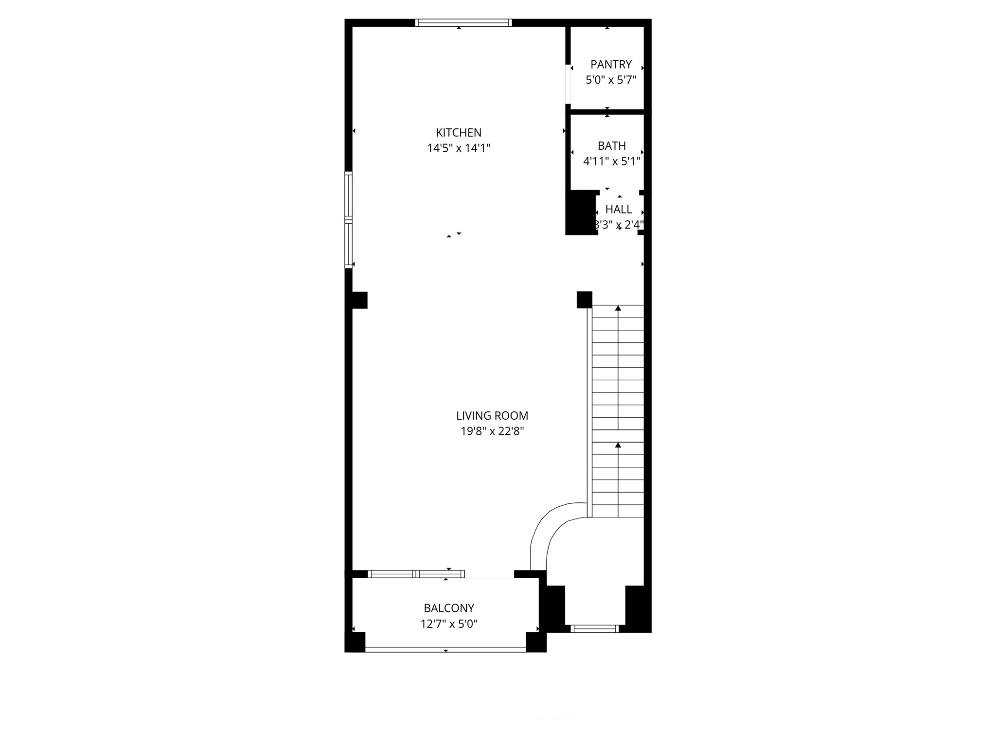 911 West Drew Street Houston, TX 77006 - Photo 41 of 44 a picture of a floor plan