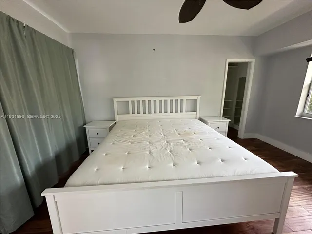 a utility room with a window