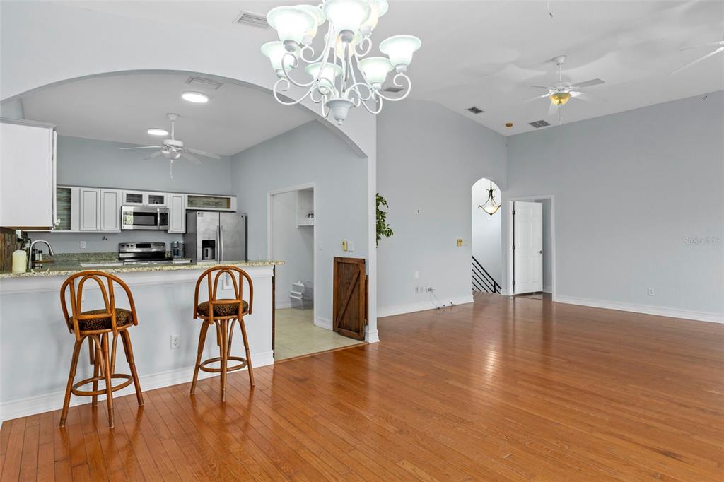 8229 Gulf Way Hudson, FL 34667 - Photo 13 of 35 a view of kitchen with breakfast area