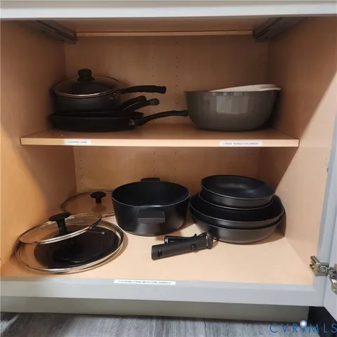 a close view of stove