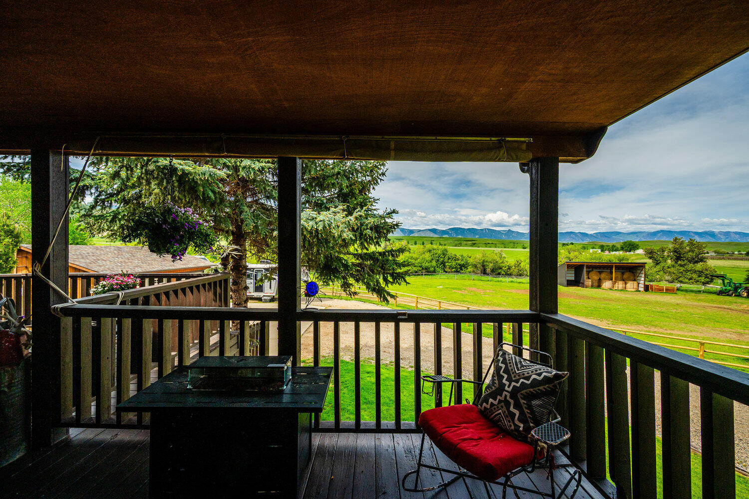 354 Bird Farm Road Sheridan, WY 82801 - Photo 24 of 51 back deck view
