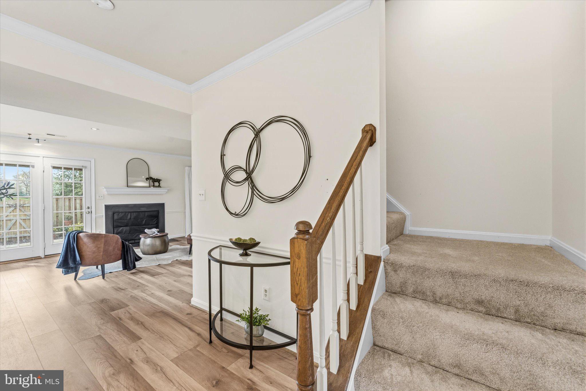 43451 Livery Square Ashburn, VA 20147 - Photo 37 of 51 a view of living room with furniture and a fireplace