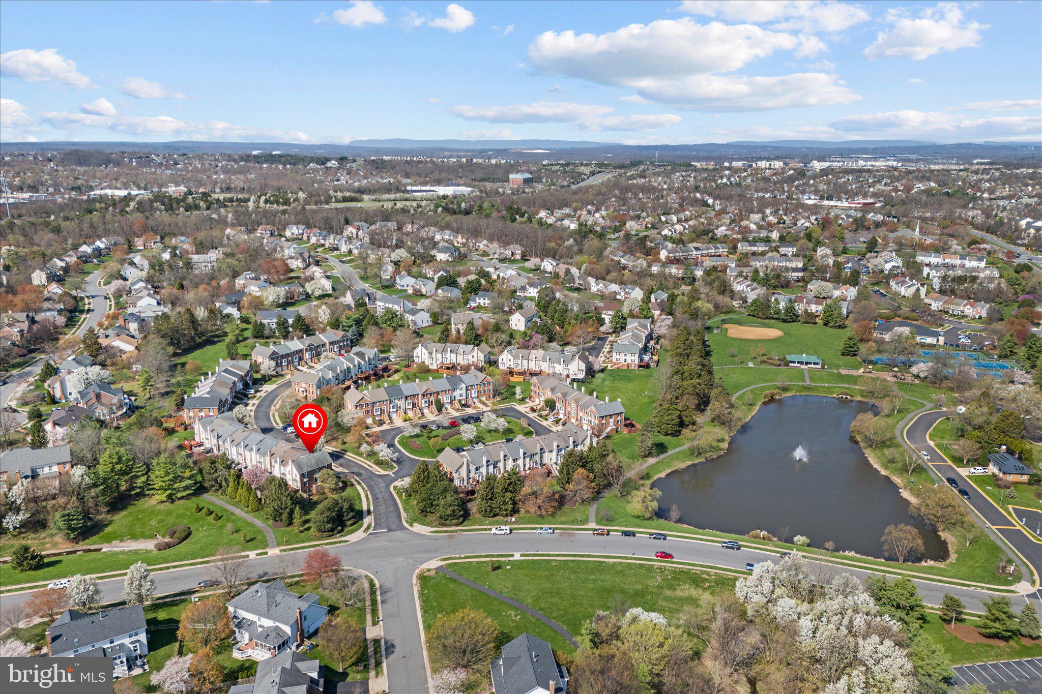 43451 Livery Square Ashburn, VA 20147 - Photo 48 of 51 an aerial view of a city