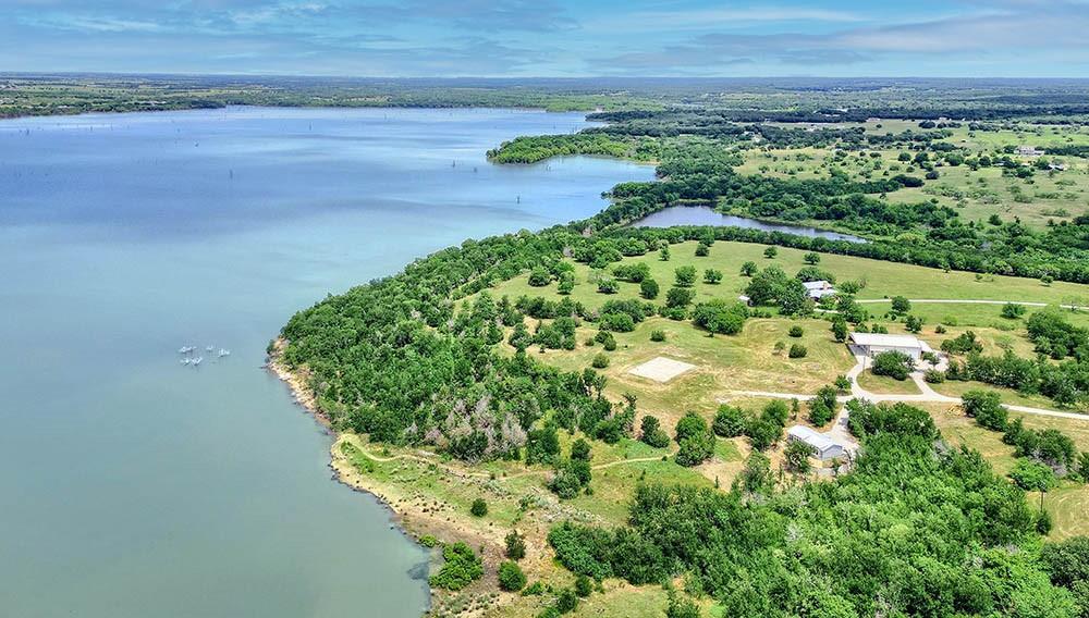1529 North Hemming Road Valley View, TX 76272 - Photo 1 of 1 Lakefront View Facing North