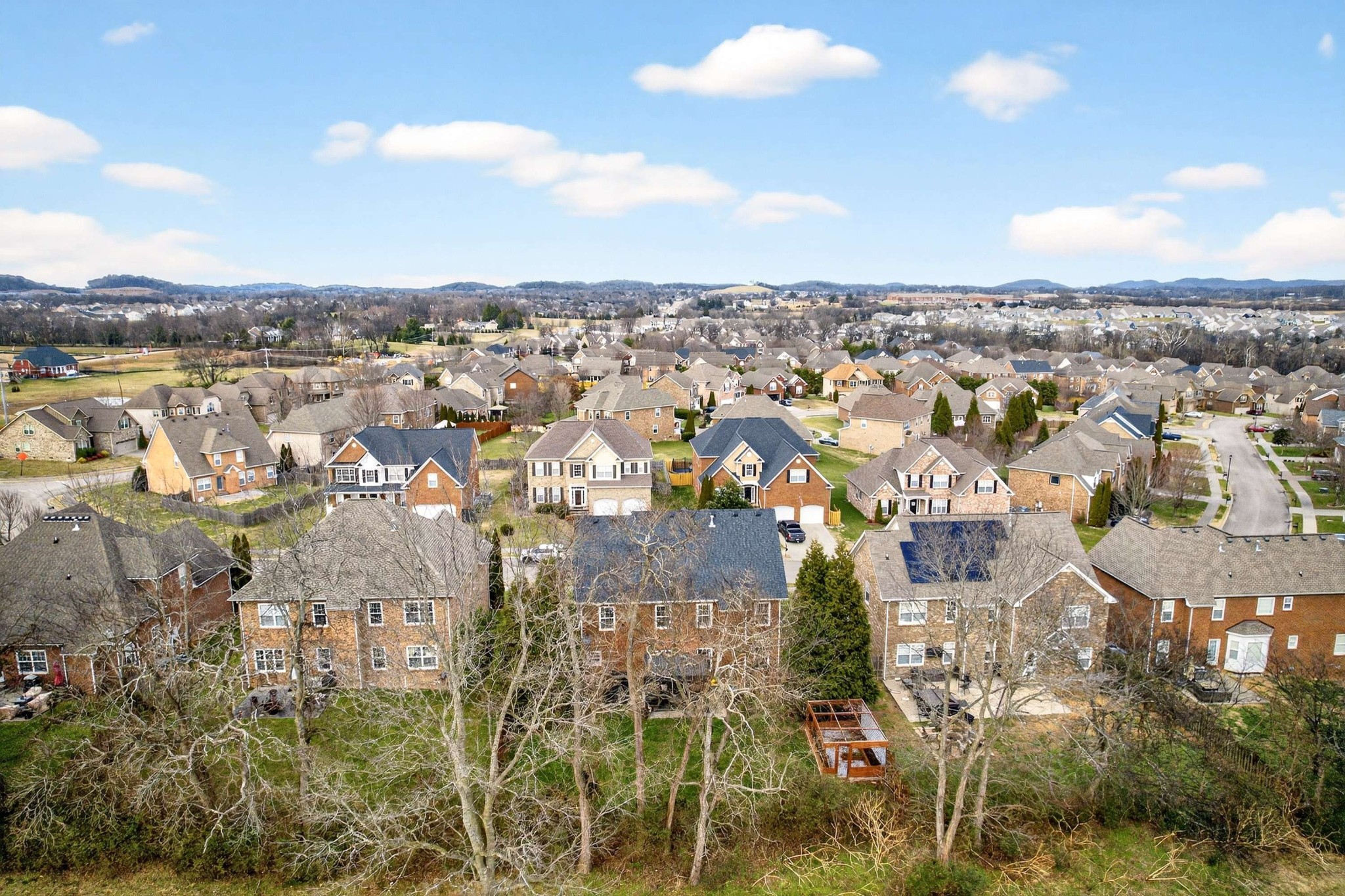 1012 Belcor Drive Spring Hill, TN 37174 - Photo 36 of 40 an aerial view of residential building with parking space