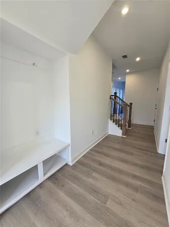 a view of empty room