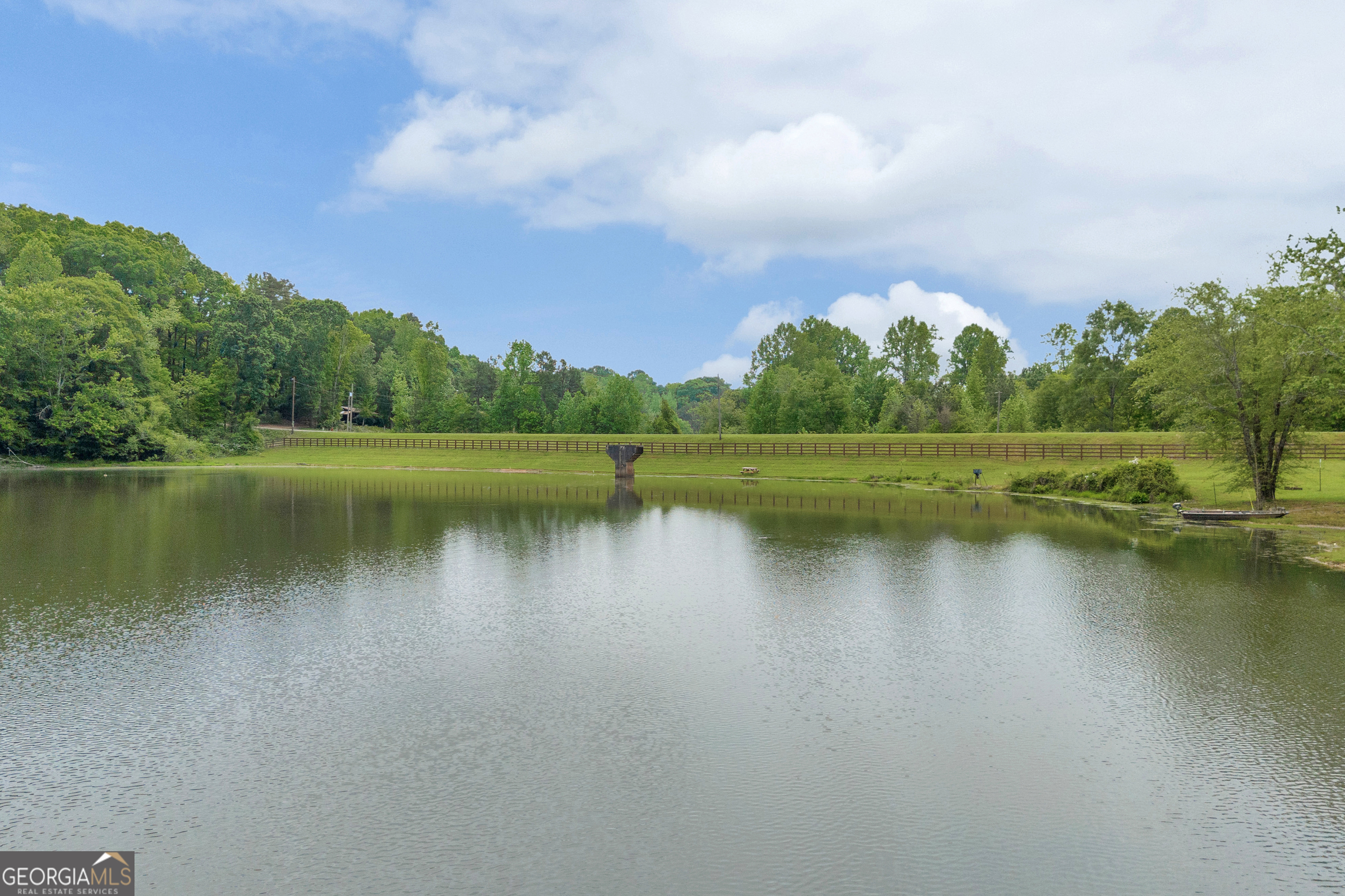1120 Combs Avenue Martin, GA 30557 - Photo 19 of 56 a view of a lake with a city