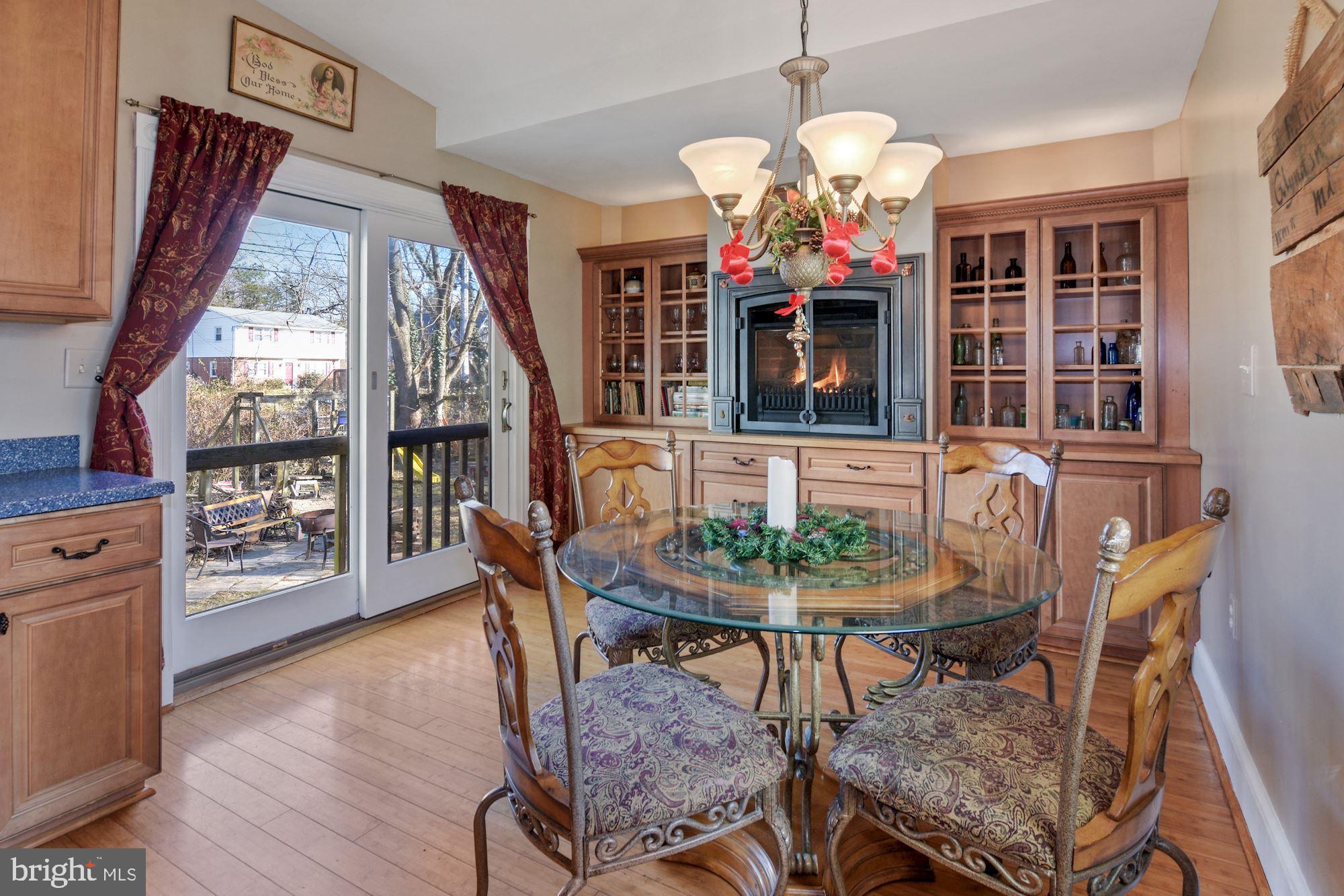 4801 Butler Road Glyndon, MD 21136 - Photo 17 of 80 Breakfast area and sliding glass door area